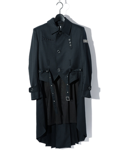 PLEATED TAILCOAT w/STUDS