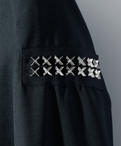 PLEATED TAILCOAT w/STUDS