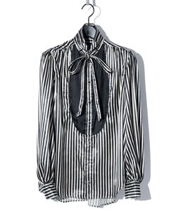 BISHOP SLEEVE STRIPED PIRATE SHIRT