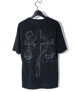 FAITH & REALITY TEE [BLACK]