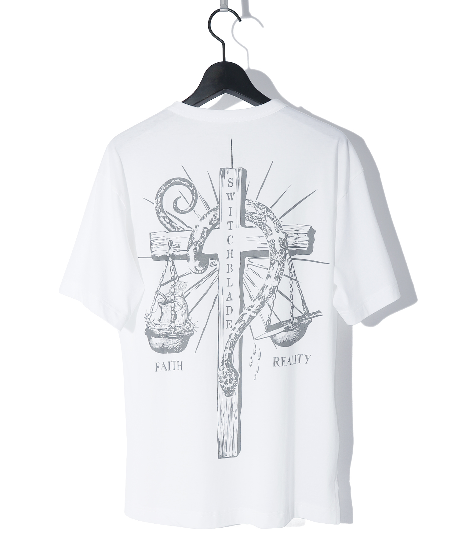 FAITH & REALITY TEE [WHITE]