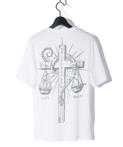 FAITH & REALITY TEE [WHITE]