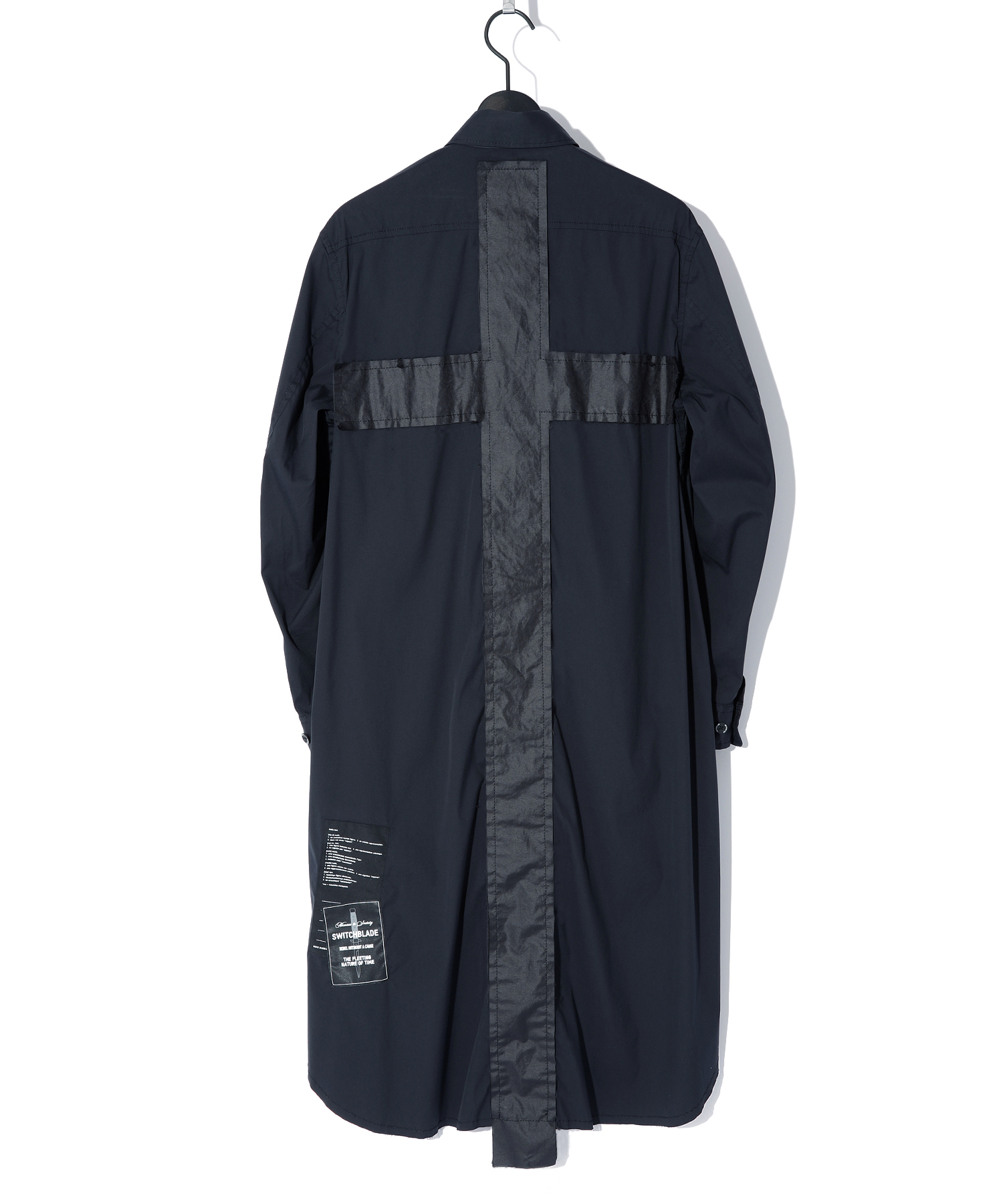 SWITCHBLADE x nude:masahiko maruyama  INLAID CROSS LONG SHIRT