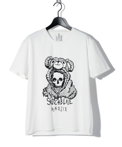SWITCHBLADE × MAXSIX  SKULL BEAR TEE 