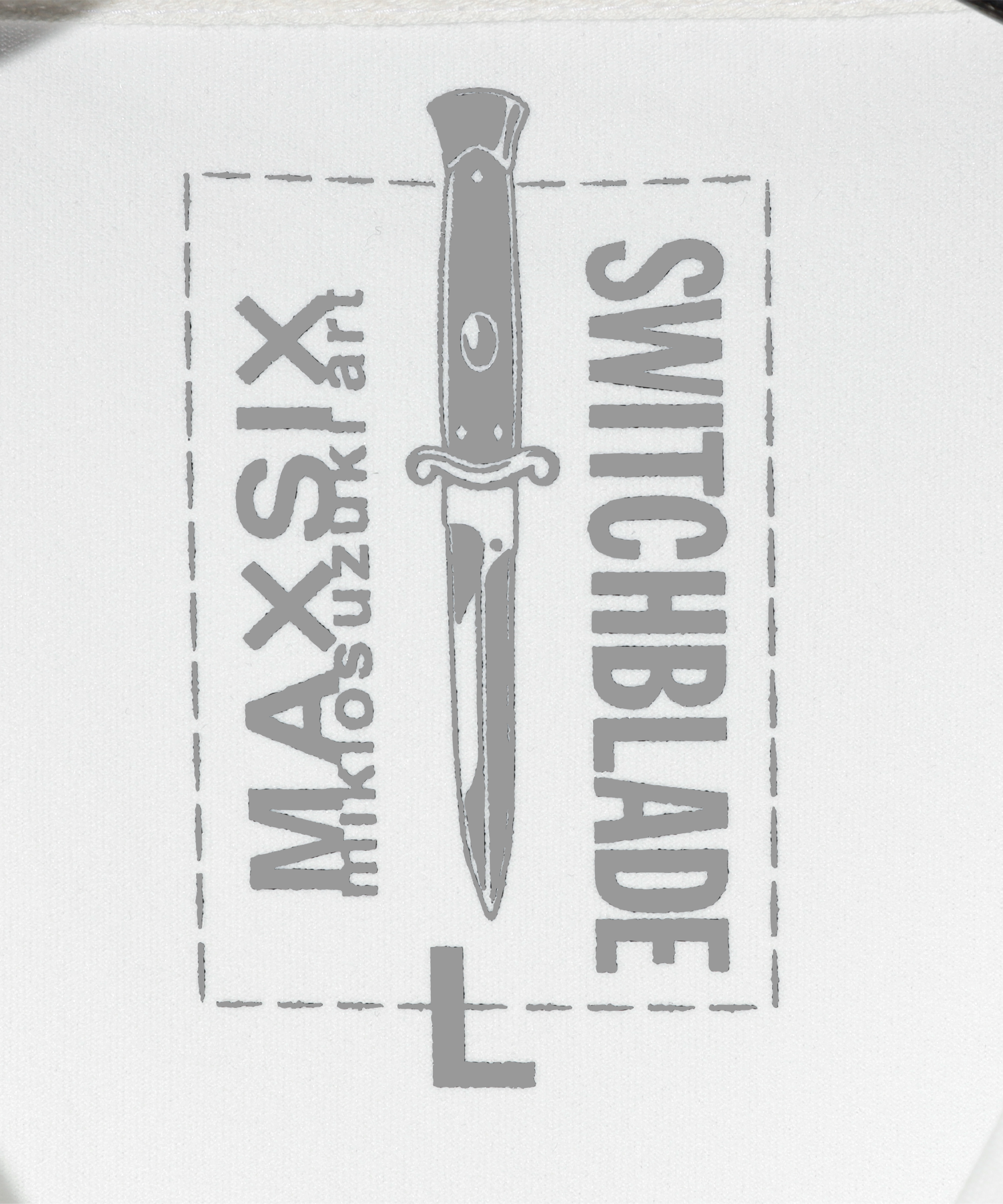 SWITCHBLADE × MAXSIX  SKULL BEAR TEE 