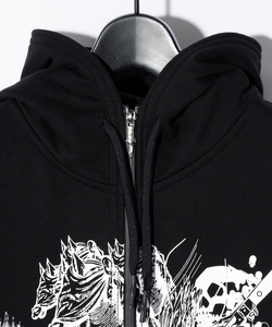 SWITCHBLADE × MAXSIX  GRAPHICS ART LONG PARKA