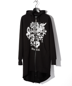 SWITCHBLADE × MAXSIX  GRAPHICS ART LONG PARKA