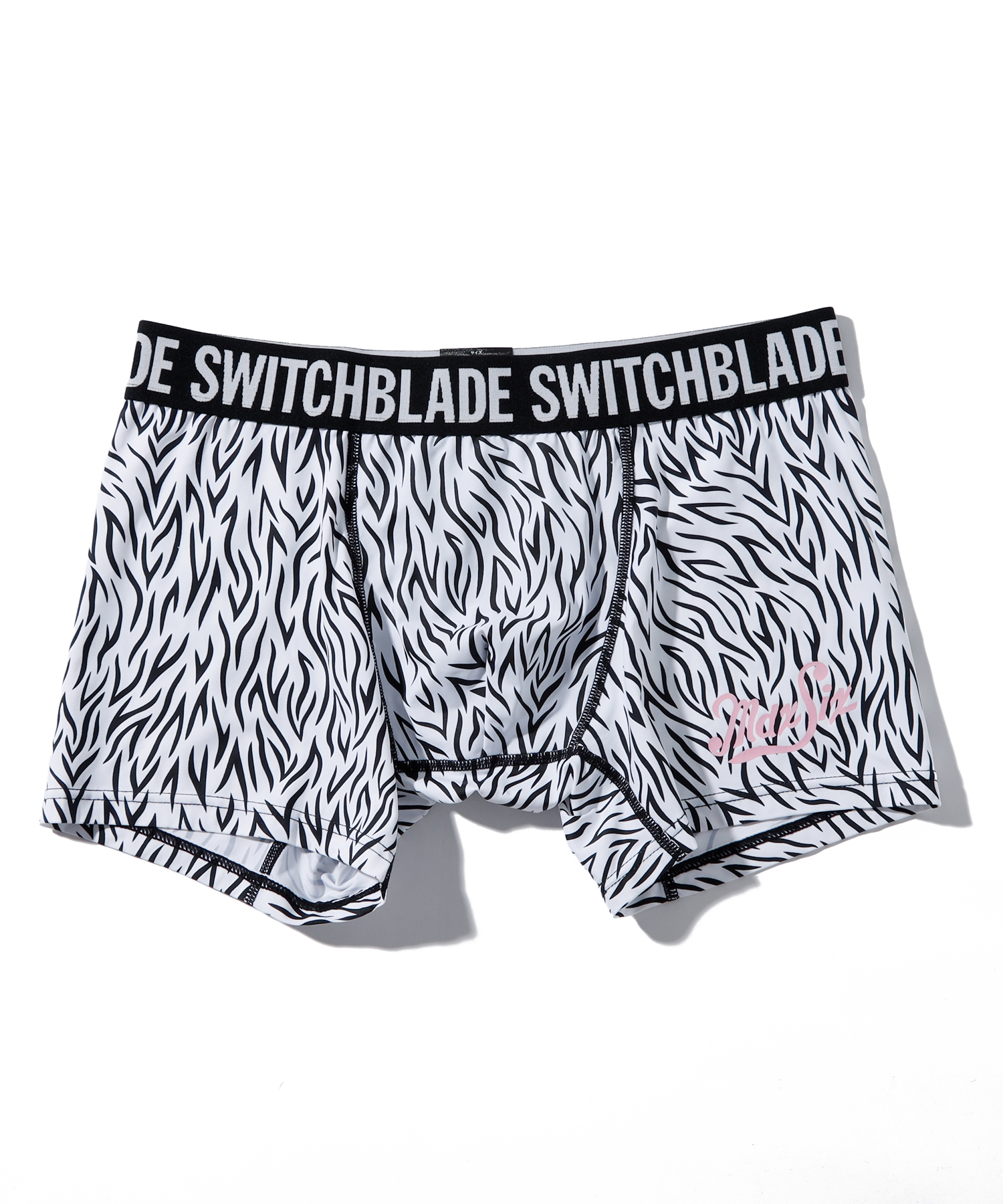 SWITCHBLADE × MAXSIX FUR PATTERN BOXER PANTS