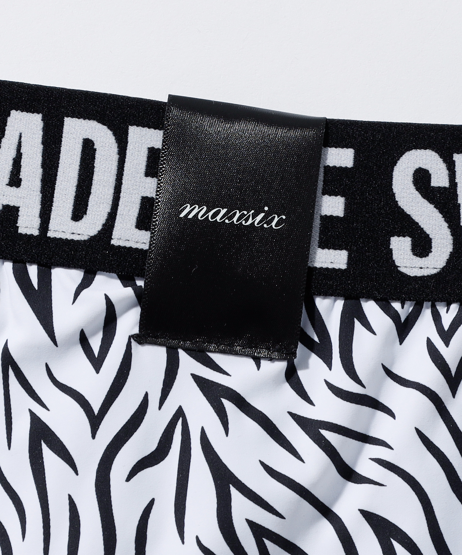 SWITCHBLADE × MAXSIX FUR PATTERN BOXER PANTS