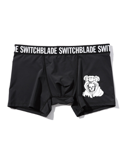 SWITCHBLADE × MAXSIX SKULL BEAR BOXER PANTS