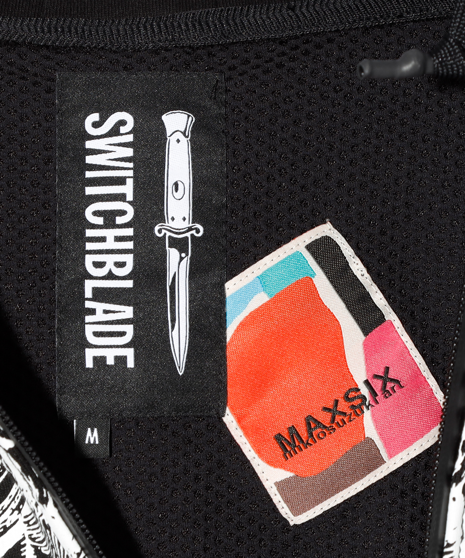 SWITCHBLADE × MAXSIX  GRAPHICS ART LONG PARKA