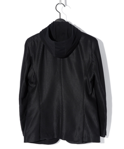 FAKE LAYERED HOODED JK