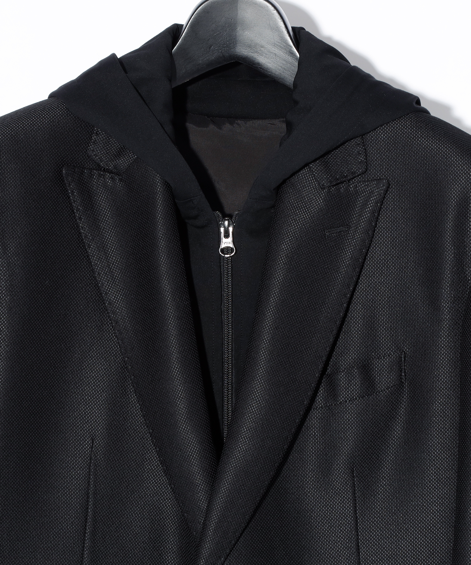 FAKE LAYERED HOODED JK