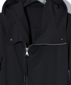 HIGH-NECK LONG HOODIE JK
