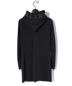 HIGH-NECK LONG HOODIE JK