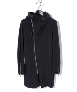 HIGH-NECK LONG HOODIE JK