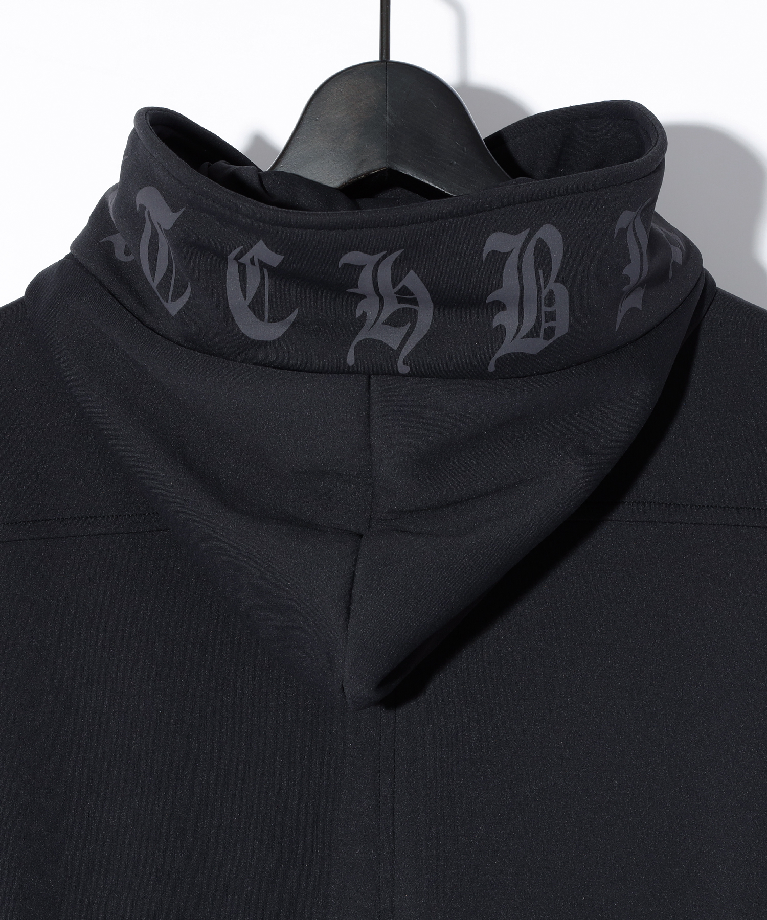 HIGH-NECK LONG HOODIE JK
