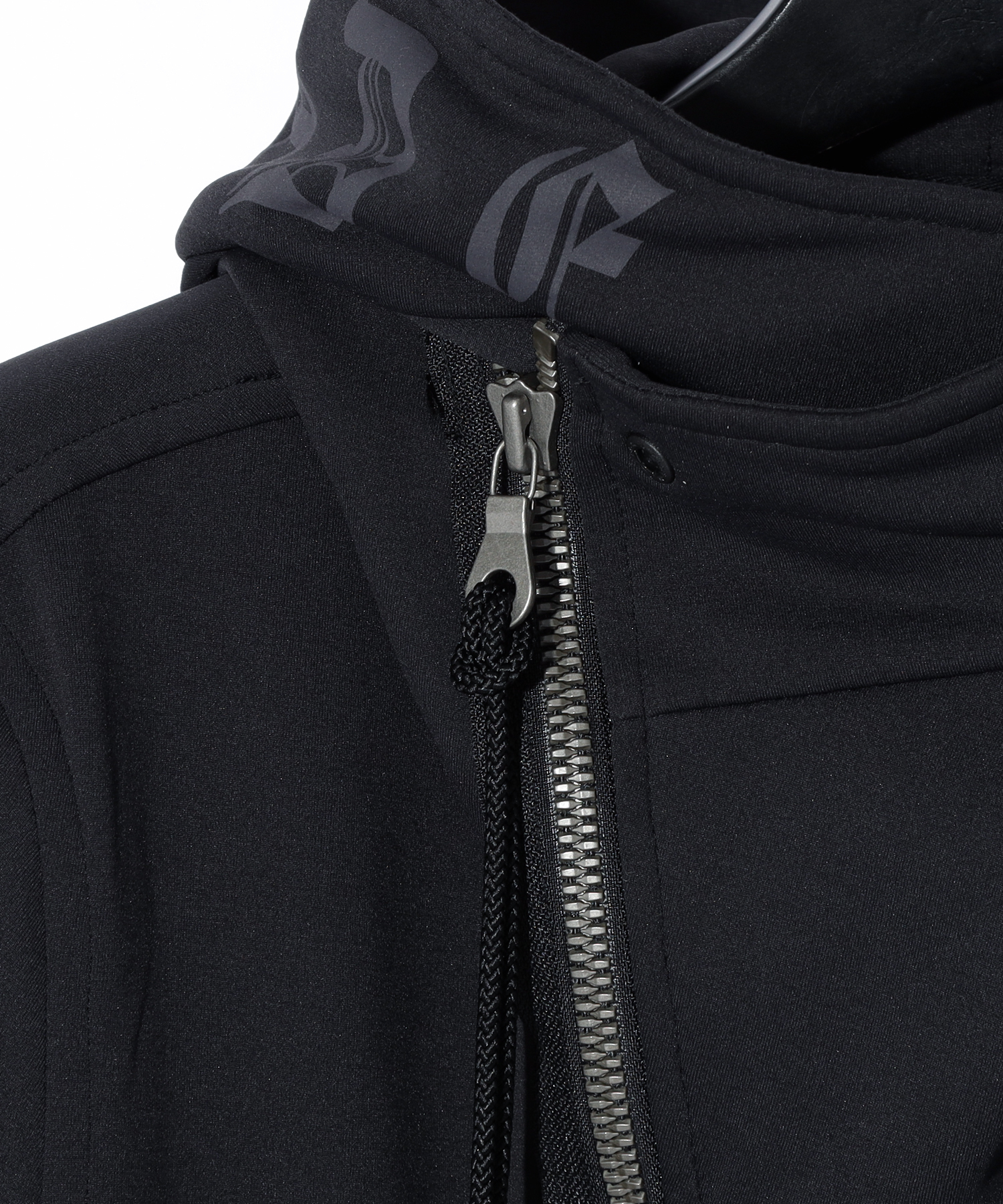 HIGH-NECK LONG HOODIE JK