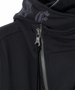 HIGH-NECK LONG HOODIE JK