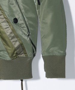 CROSS OVERSIZED MA-1 BLOUSON JK