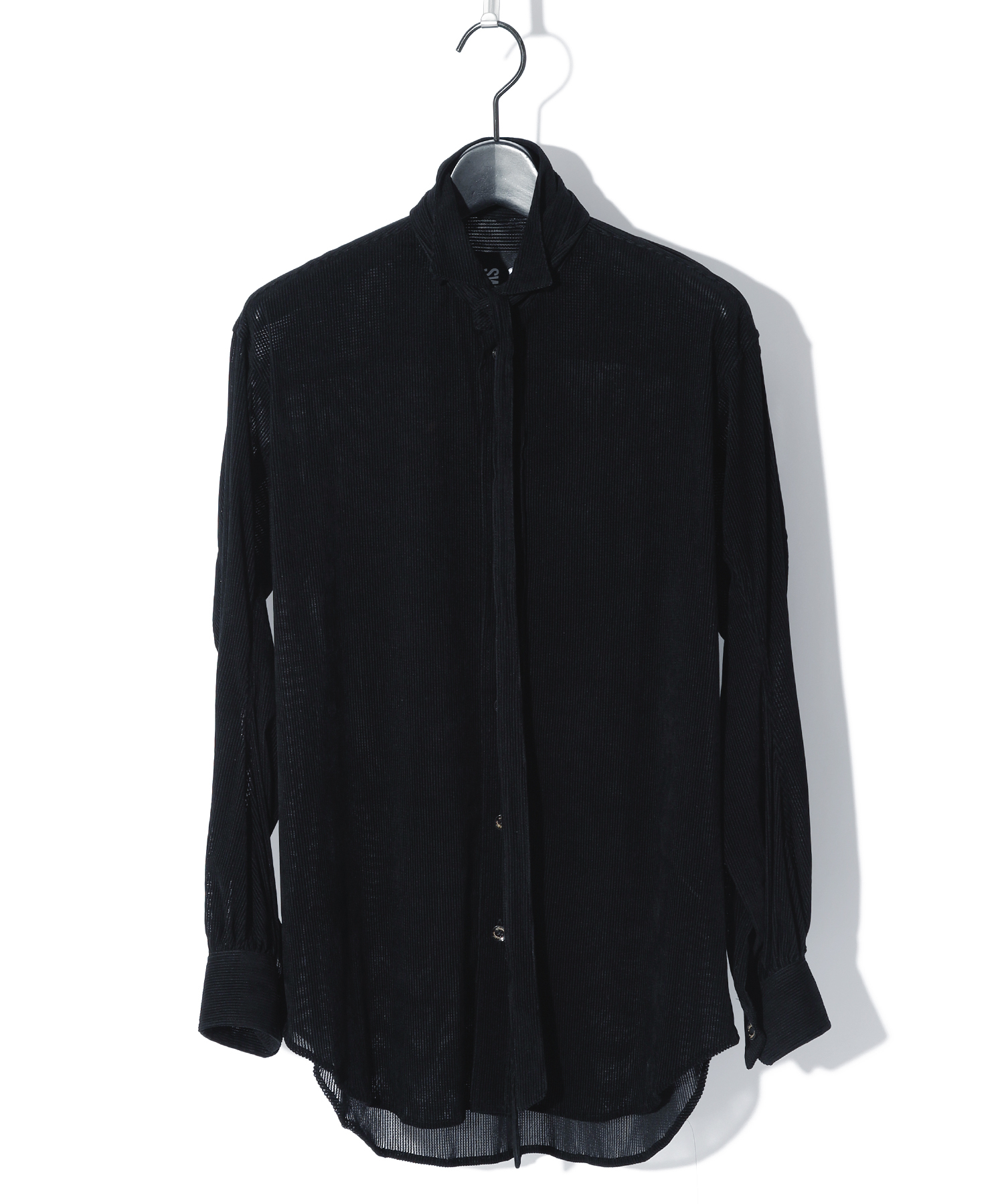NOCTURNE  RIBBON COLLAR SHIRT