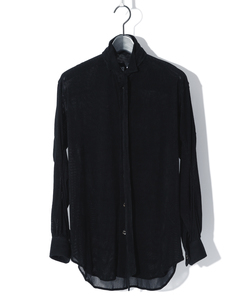 NOCTURNE  RIBBON COLLAR SHIRT