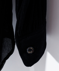 NOCTURNE  RIBBON COLLAR SHIRT