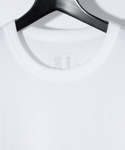 SMUDGED SB LOGO TEE [WHITE]