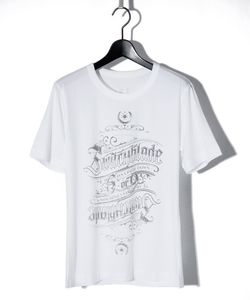 UPSIDE-DOWN SWITCHBLADE TEE[WHITE]