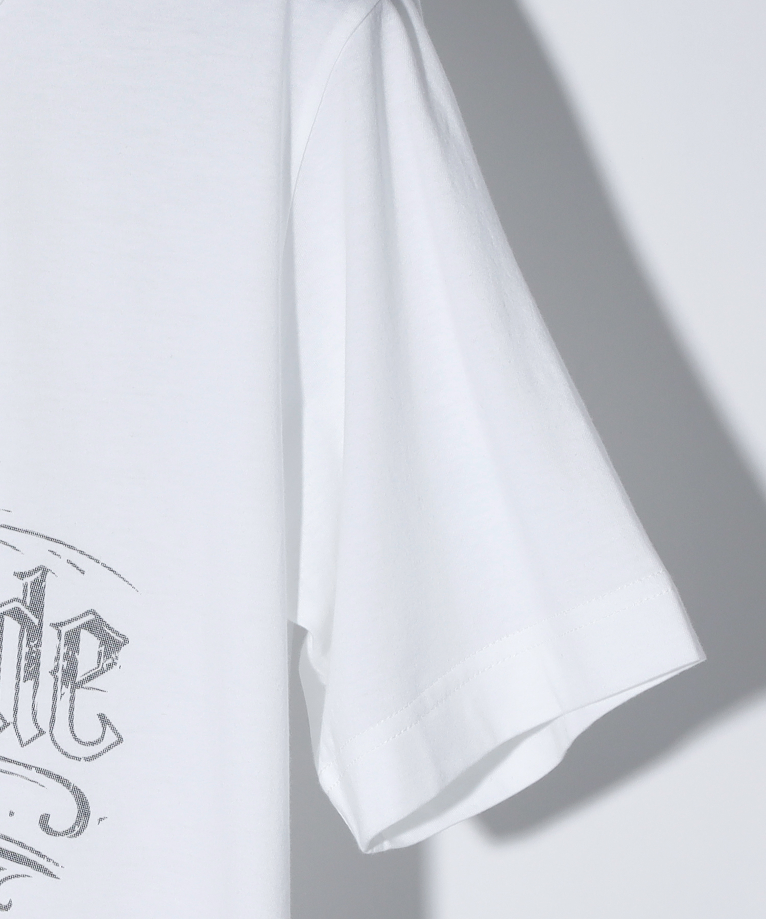 UPSIDE-DOWN SWITCHBLADE TEE[WHITE]
