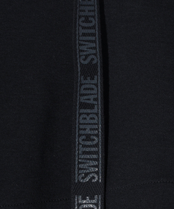 URBAN NOIR SET-UP CROPPED HOODIE