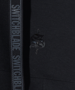 URBAN NOIR SET-UP CROPPED HOODIE