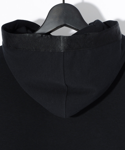 URBAN NOIR SET-UP CROPPED HOODIE