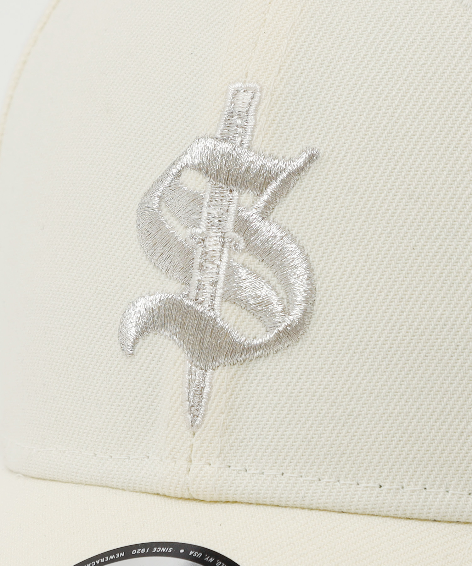 SWITCHBLADE × NEW ERA®  SILVER SB LOGO BASEBALL CAP