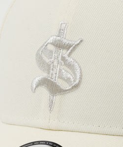 SWITCHBLADE × NEW ERA®  SILVER SB LOGO BASEBALL CAP