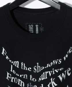 WARP SCRIPT TEE [BLACK]