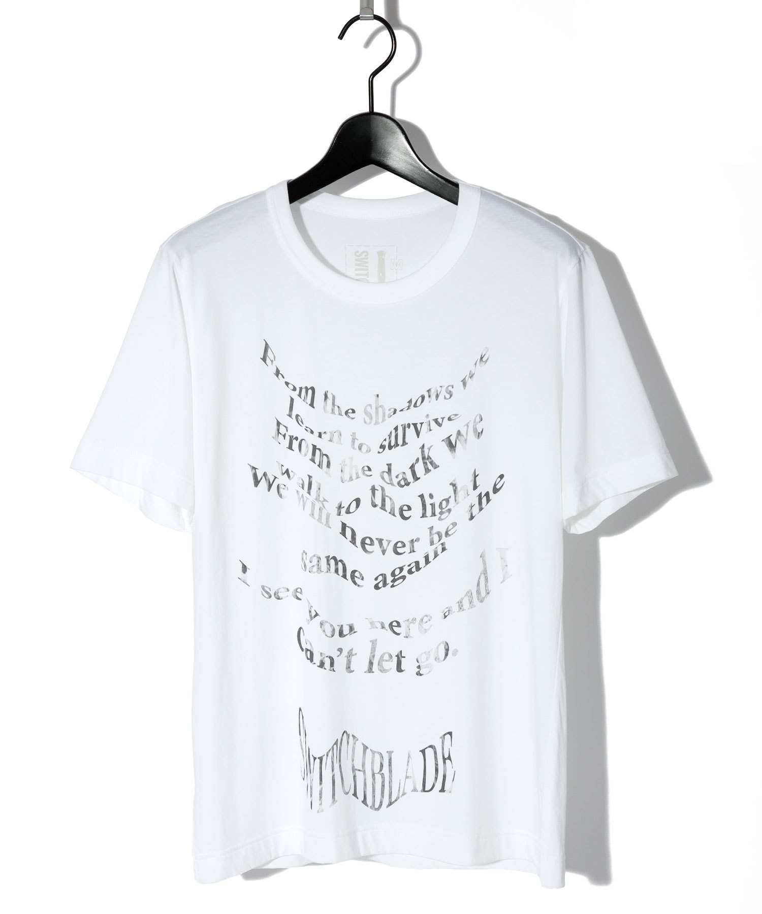 WARP SCRIPT TEE［WHITE］