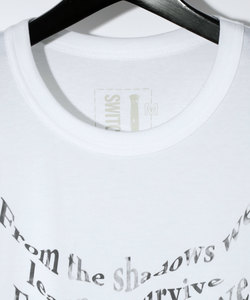 WARP SCRIPT TEE［WHITE］