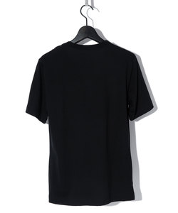 FLEUR DE LIS CROSS TEE［BLACK］