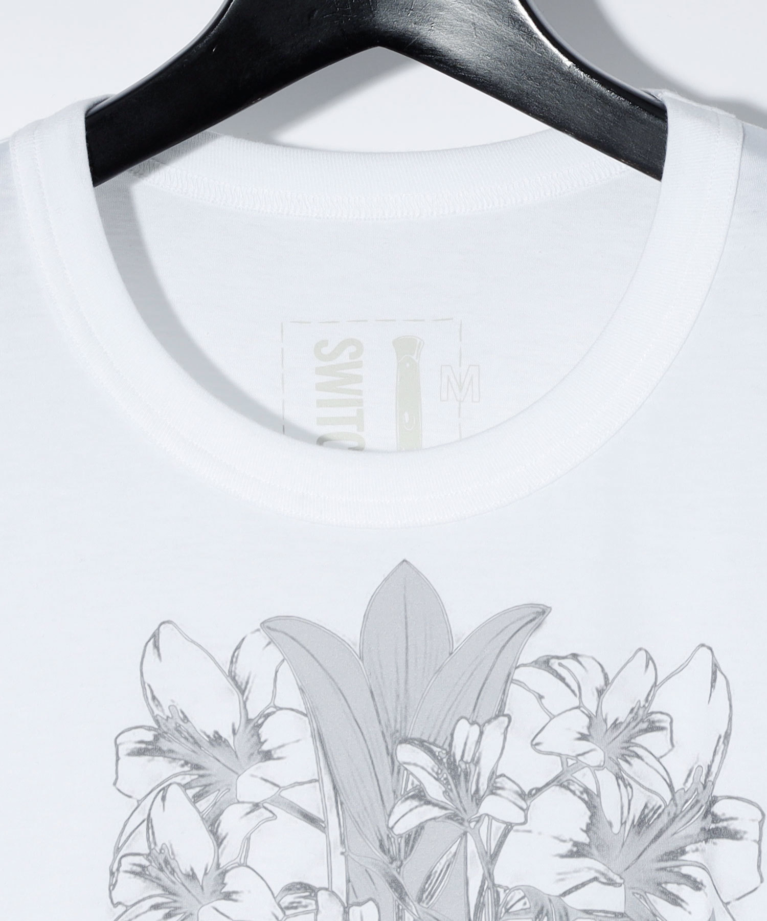 FLEUR DE LIS CROSS TEE［WHITE］