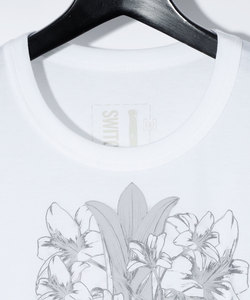 FLEUR DE LIS CROSS TEE［WHITE］