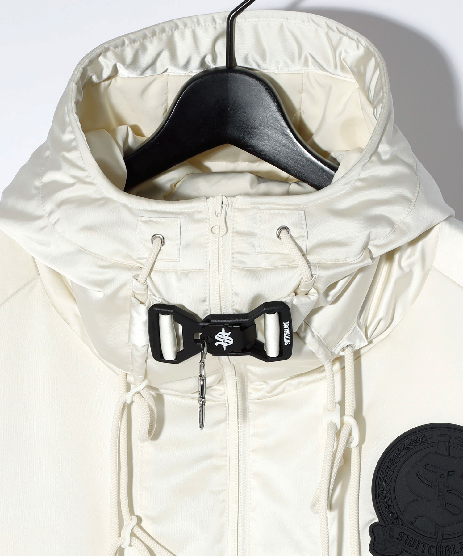 OVERSIZED HOODED DOWN JK w/ SB BUCKLE