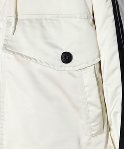 OVERSIZED HOODED DOWN JK w/ SB BUCKLE