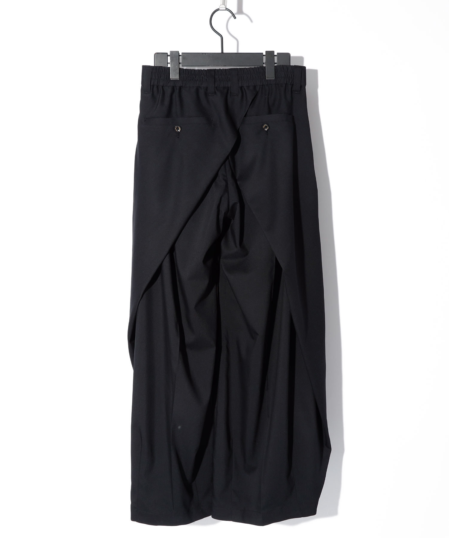 SHROUD DRAPED WIDE PANTS