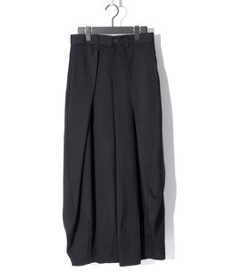 SHROUD DRAPED WIDE PANTS