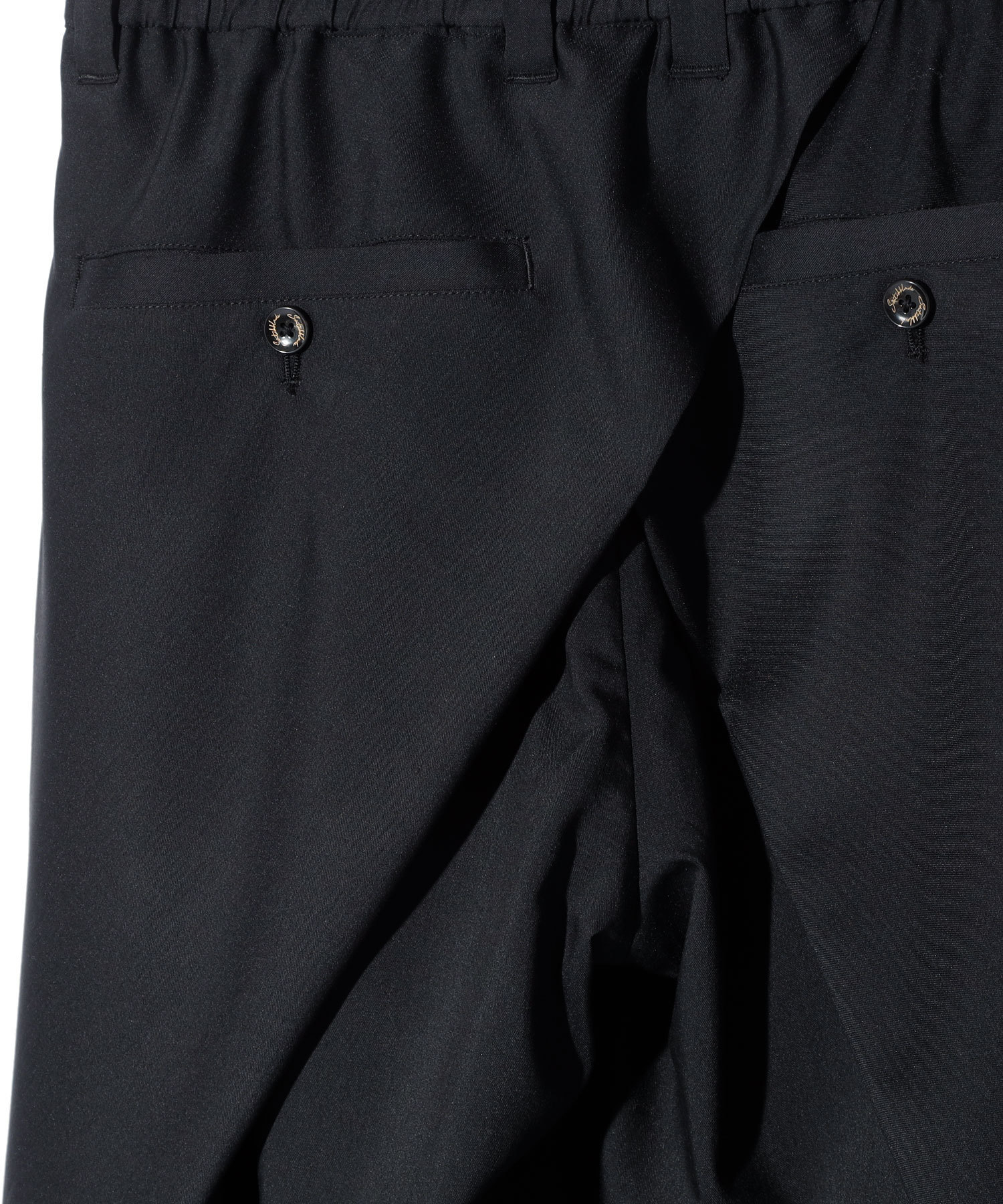 SHROUD DRAPED WIDE PANTS