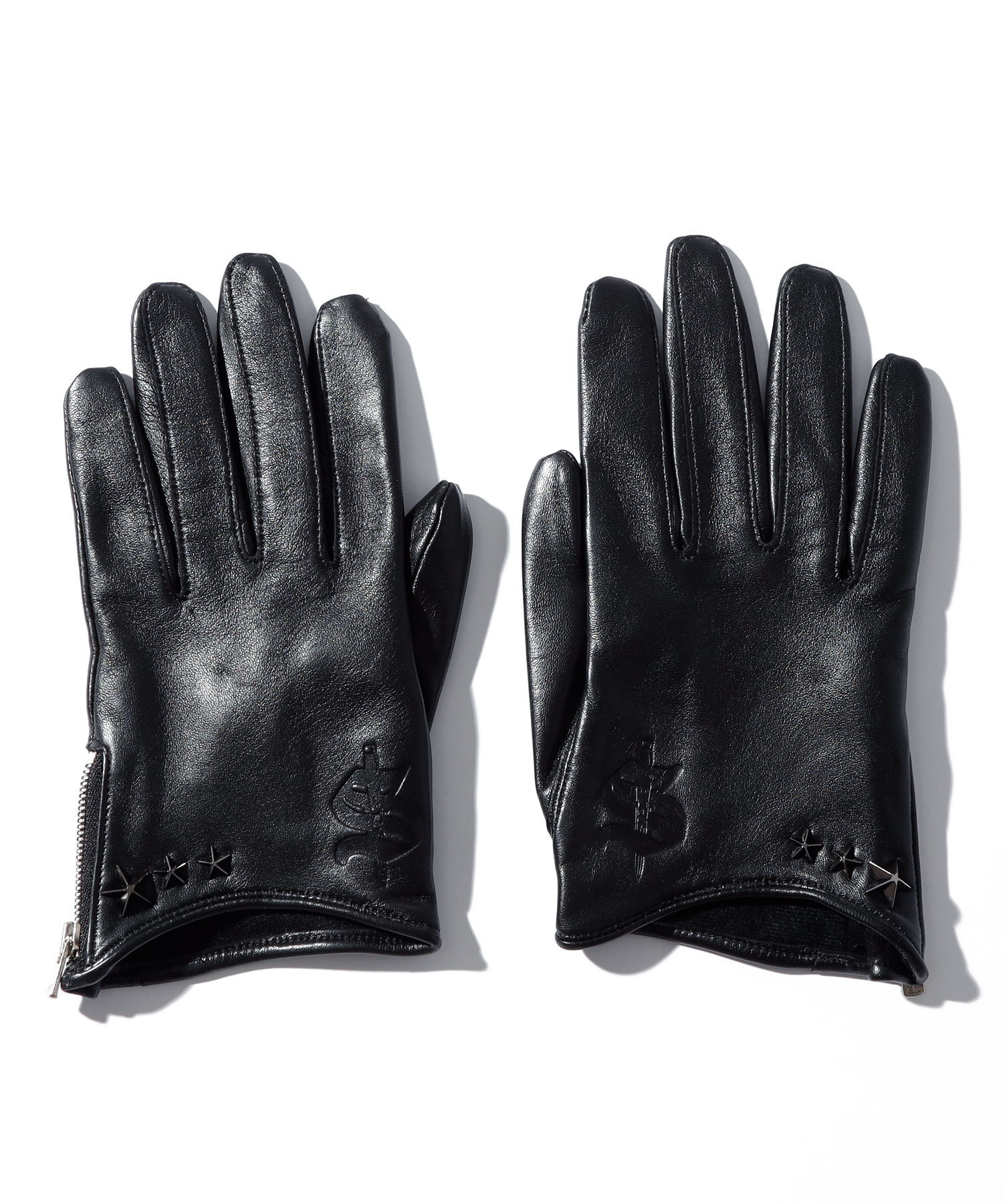 SB KNIFE LEATHER GLOVES w/ STUDS