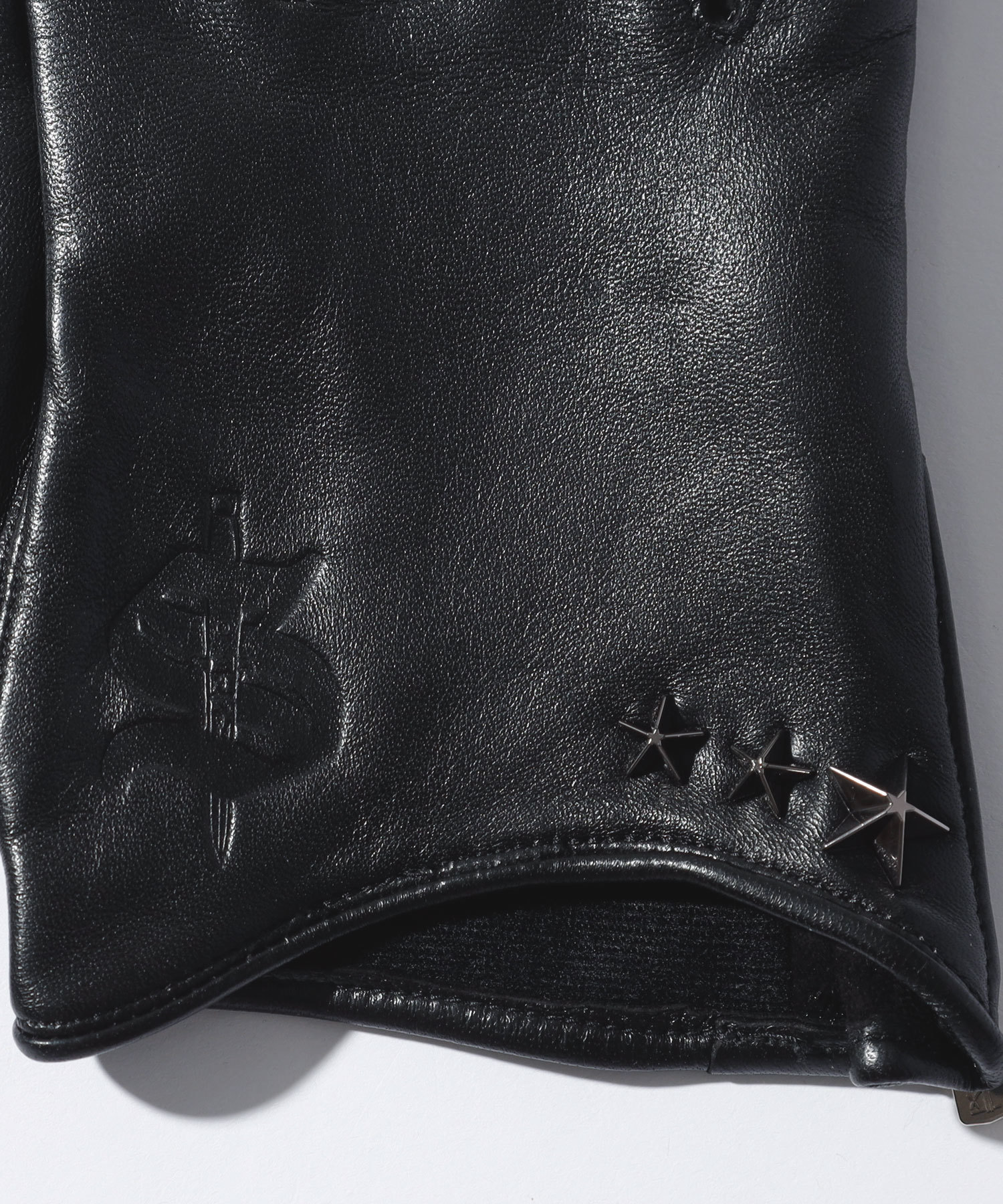 SB KNIFE LEATHER GLOVES w/ STUDS