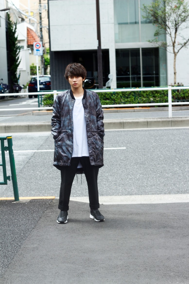 SHADING CAMO BLOUSON