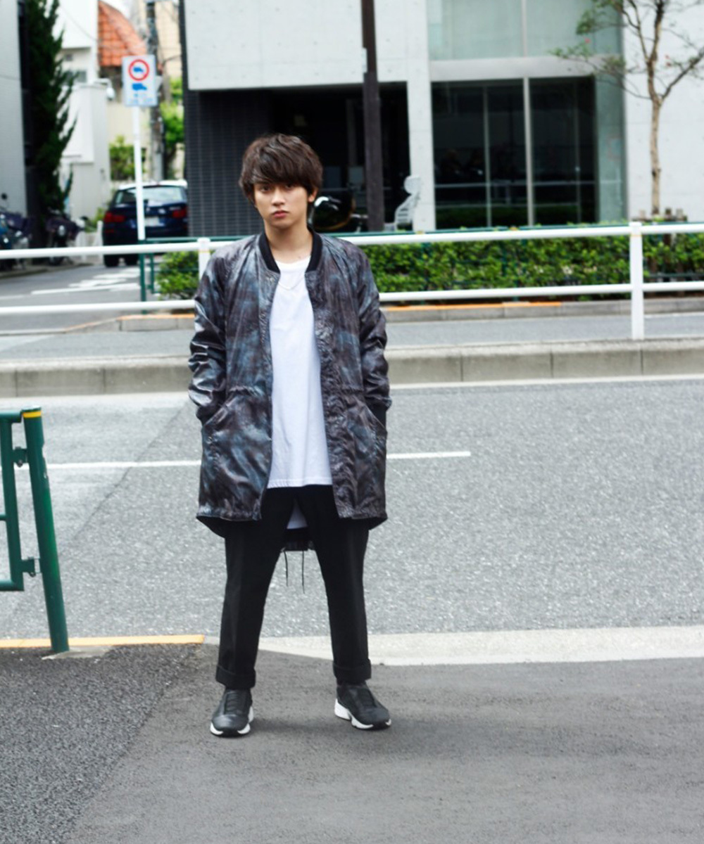 SHADING CAMO BLOUSON